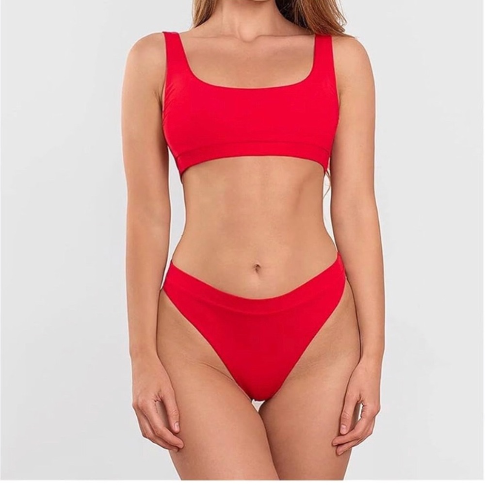 Women High Waist Bikini Bathing Suit Two Piece Swimsuit